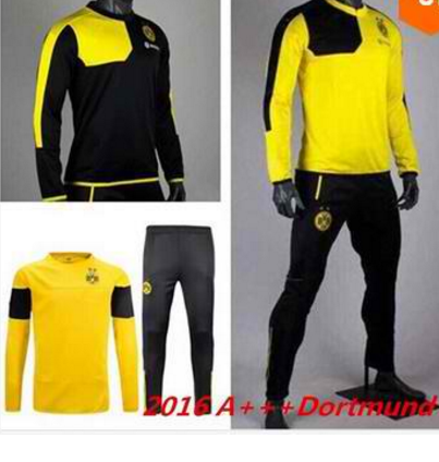 2016  training football  jersey men jacket training pants