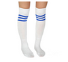 New Knee-high Tube Stockings Striped Men Women Soccer Socks